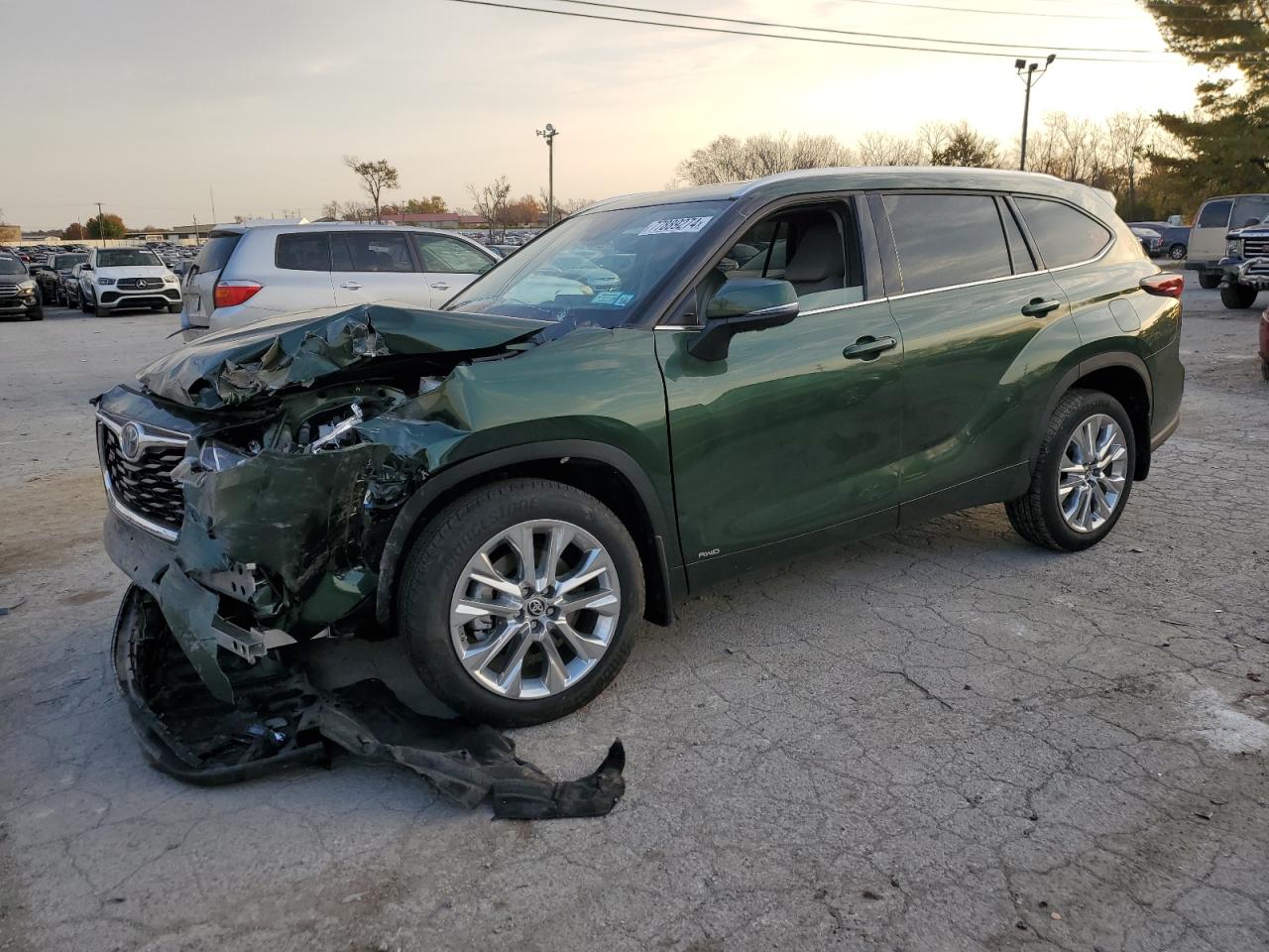 2024 TOYOTA HIGHLANDER HYBRID LIMITED VIN:5TDXBRCH6RS615046