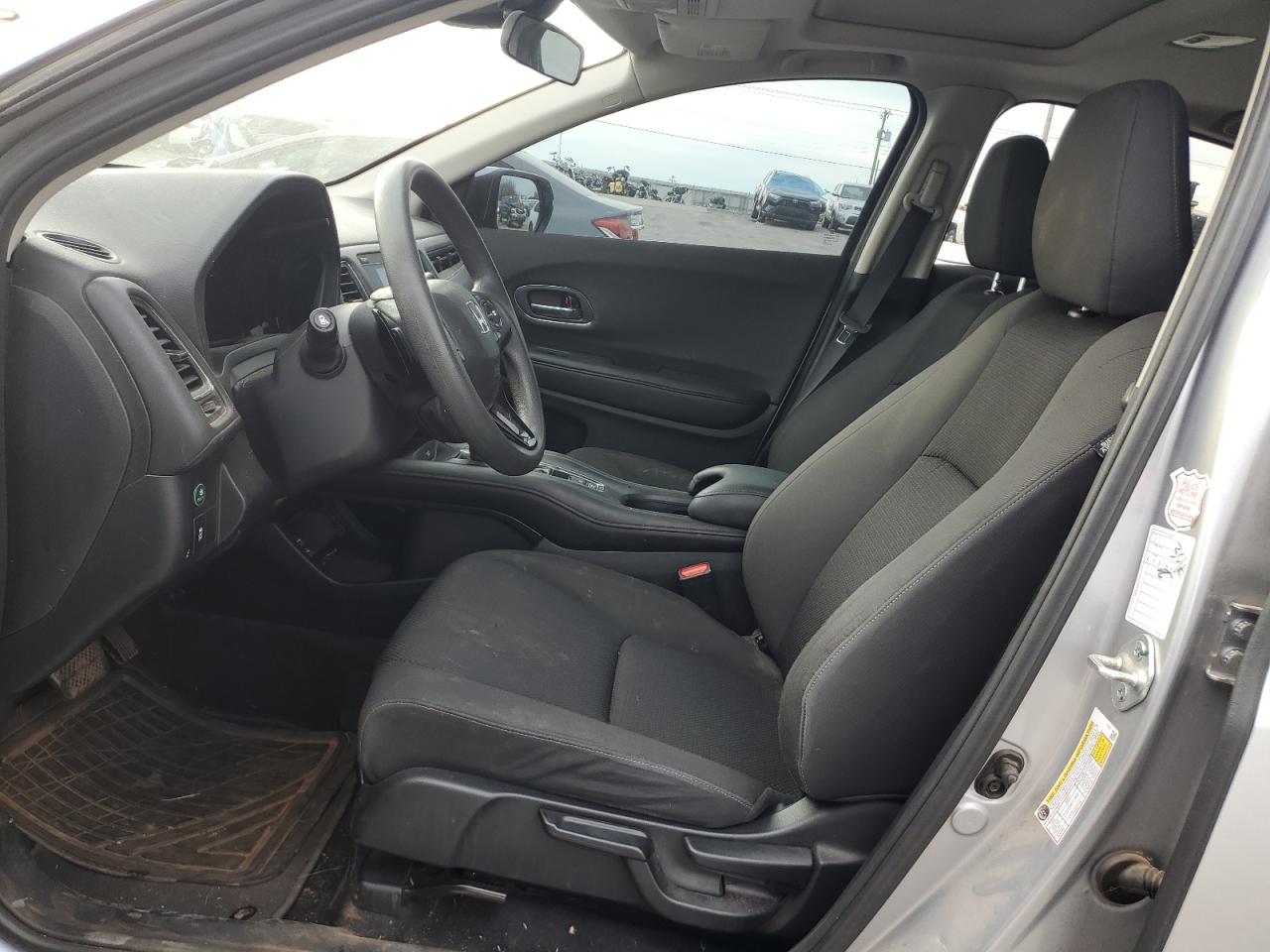 2022 HONDA HR-V EX VIN:3CZRU5H5XNM733129