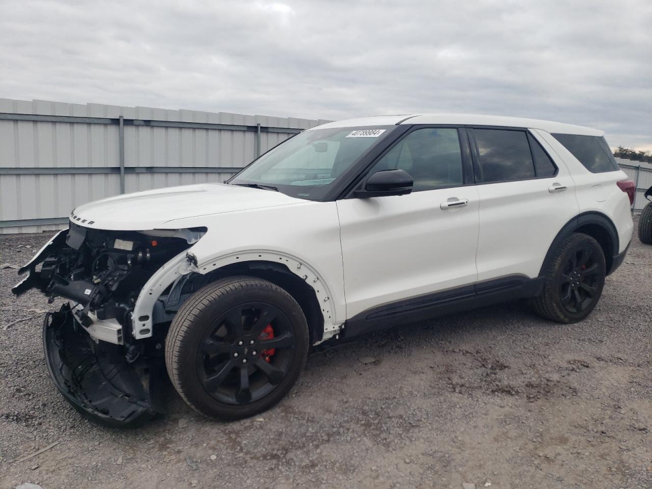 2022 FORD EXPLORER ST VIN:1FM5K8GC5NGB02189