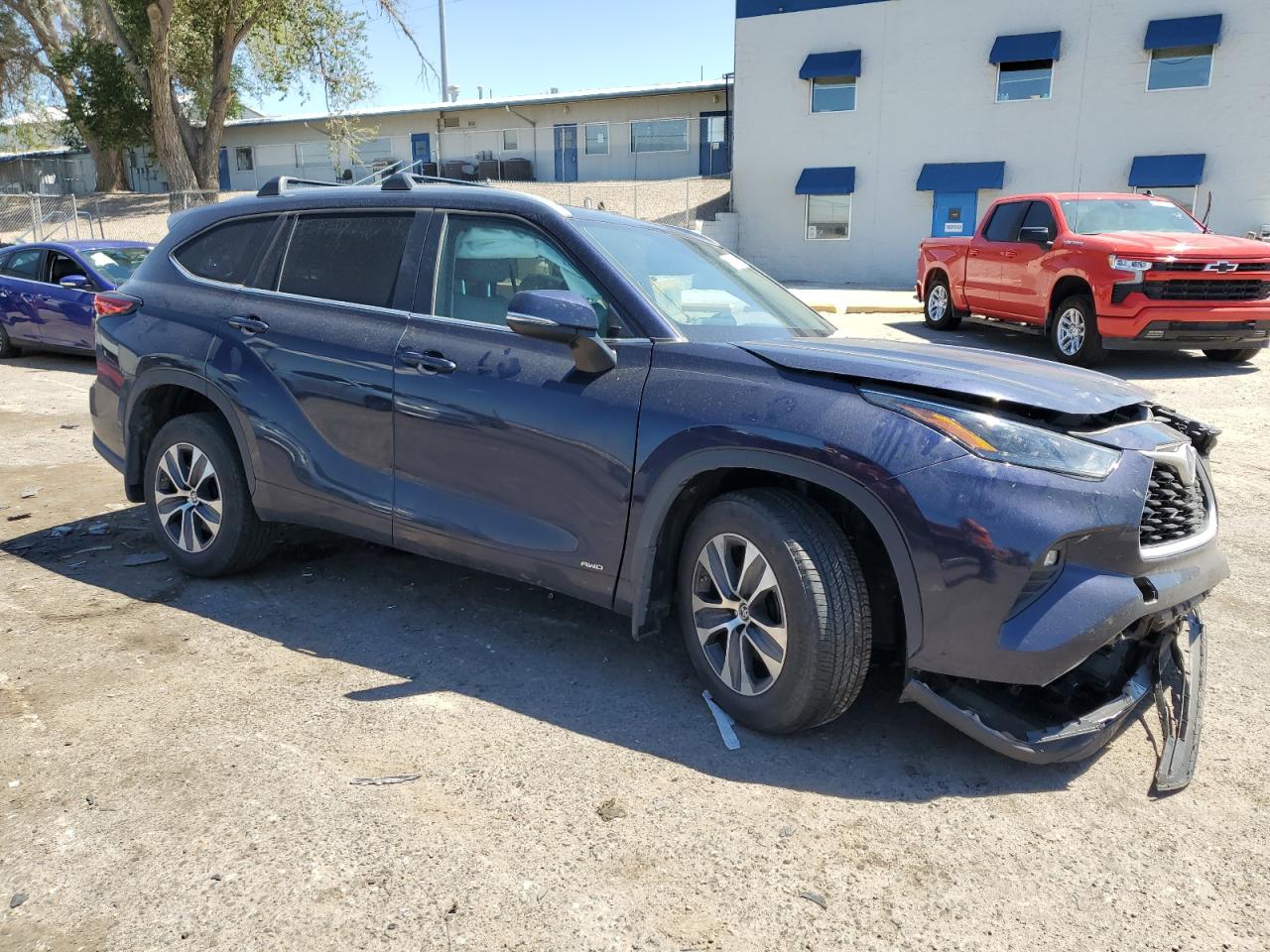 2023 TOYOTA HIGHLANDER HYBRID XLE VIN:5TDKBRCH6PS133619