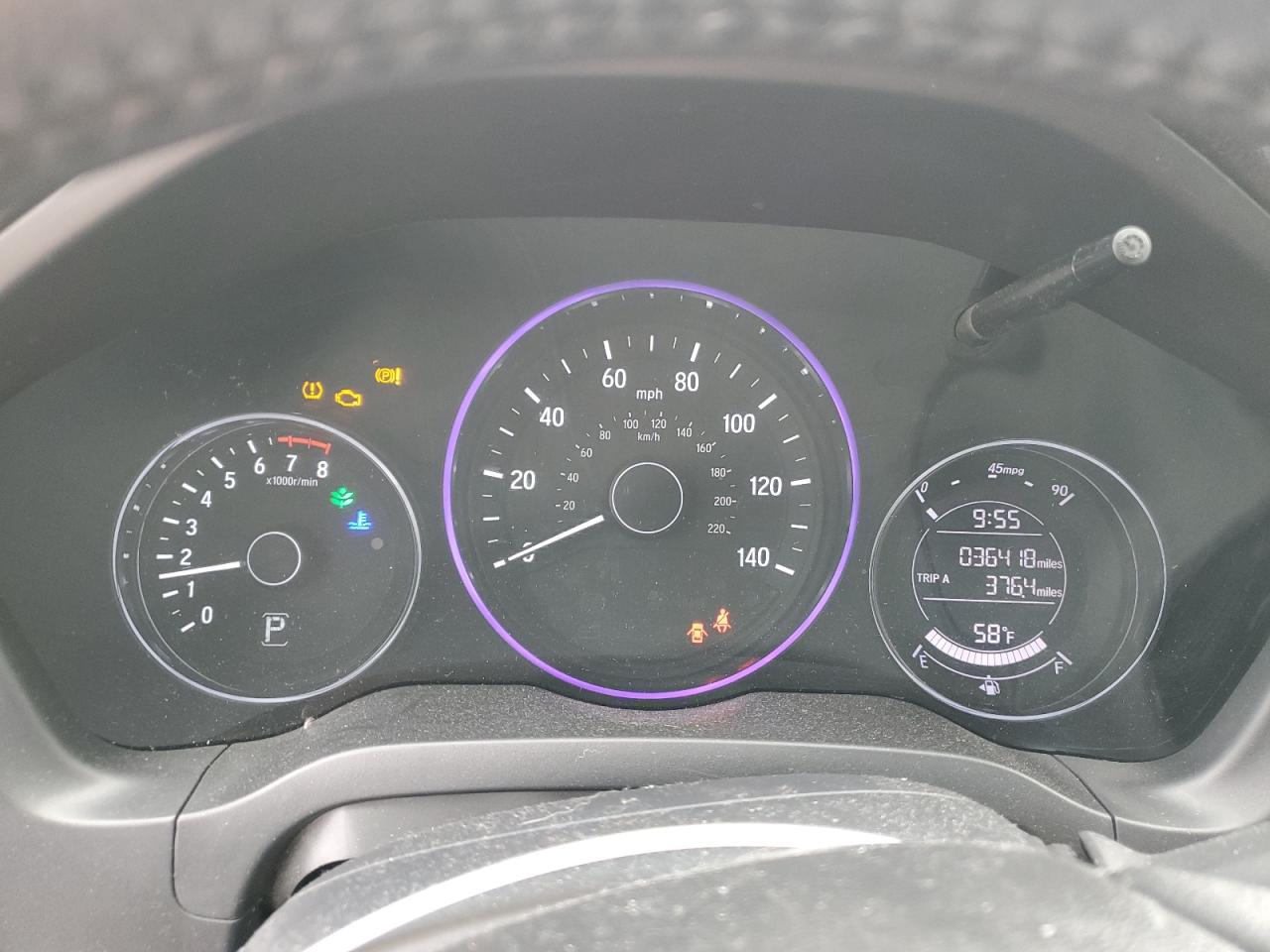 2022 HONDA HR-V SPORT VIN:3CZRU5H14NM711642