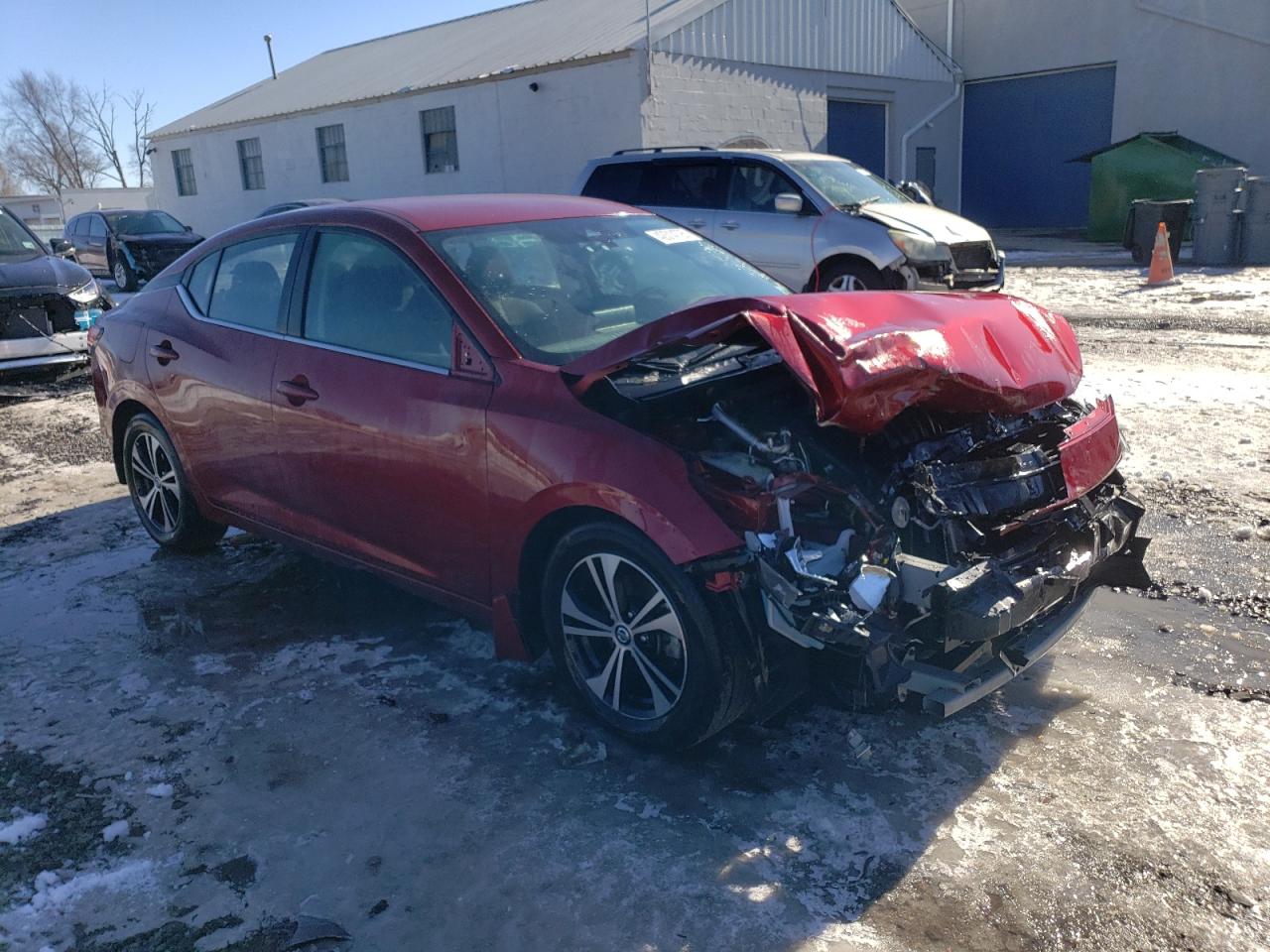 2022 NISSAN SENTRA SV VIN:3N1AB8CV7NY251750