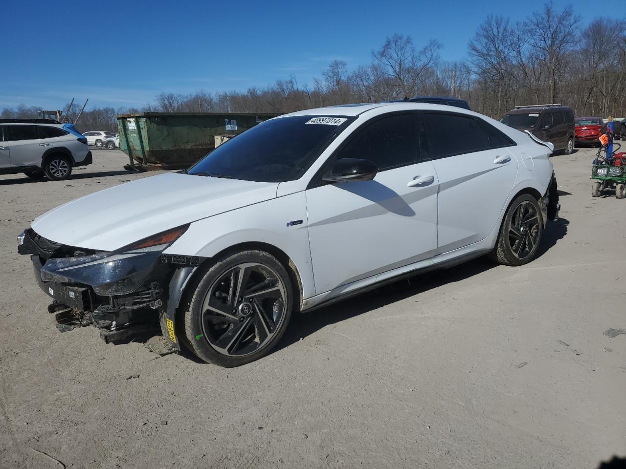 2023 HYUNDAI ELANTRA N LINE VIN:KMHLR4AFXPU464828