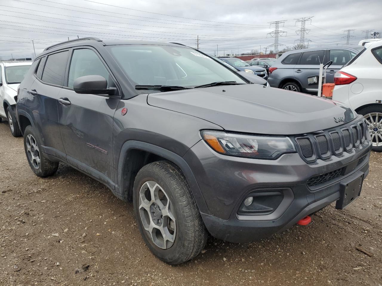 2022 JEEP COMPASS TRAILHAWK VIN:3C4NJDDB3NT147798