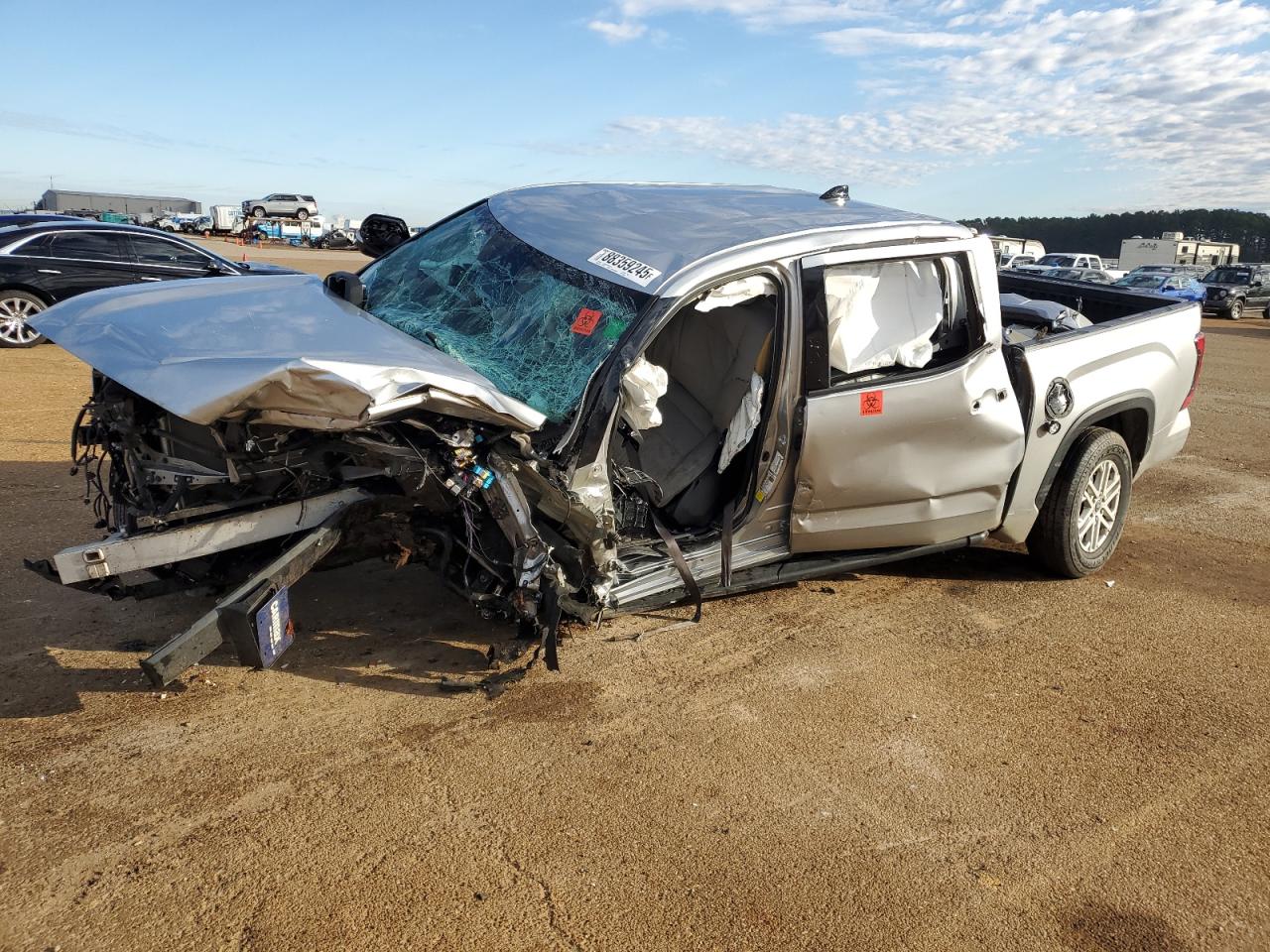 2022 TOYOTA TUNDRA CREWMAX SR VIN:5TFLA5DB3NX003962