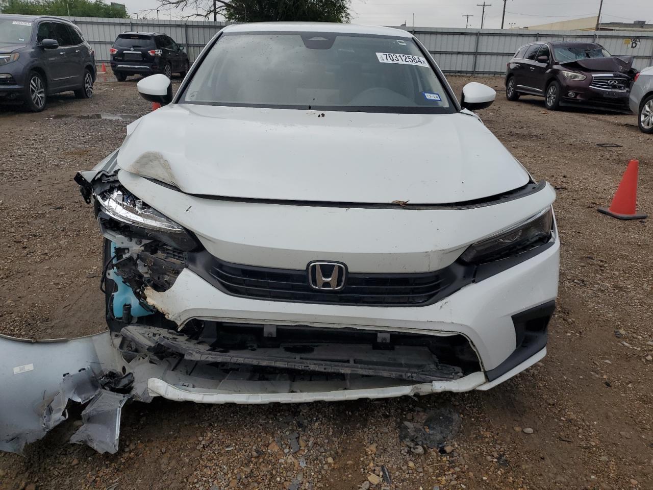 2022 HONDA CIVIC LX VIN:2HGFE2F2XNH526821