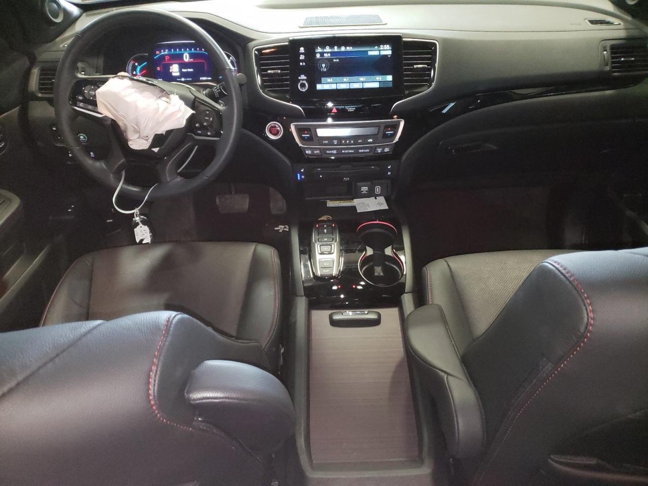 2022 HONDA PILOT BLACK VIN:5FNYF6H75NB072858