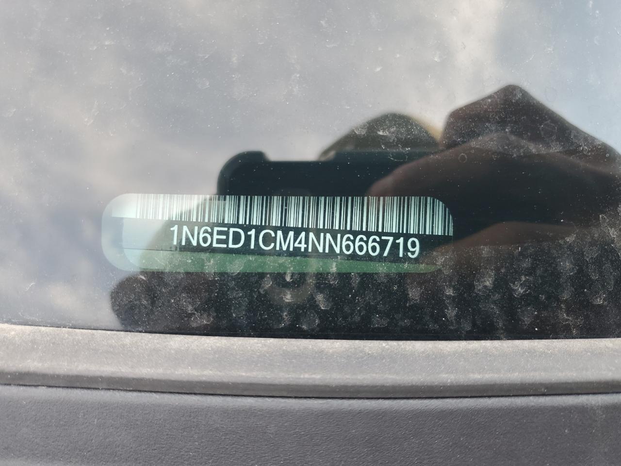 2022 NISSAN FRONTIER S VIN:1N6ED1CM4NN666719