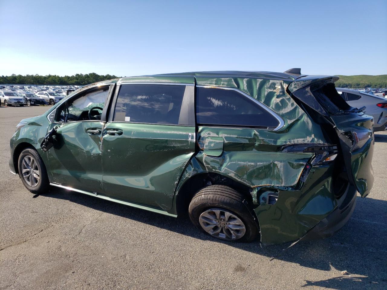 2023 TOYOTA SIENNA LE VIN:5TDKRKEC8PS145601