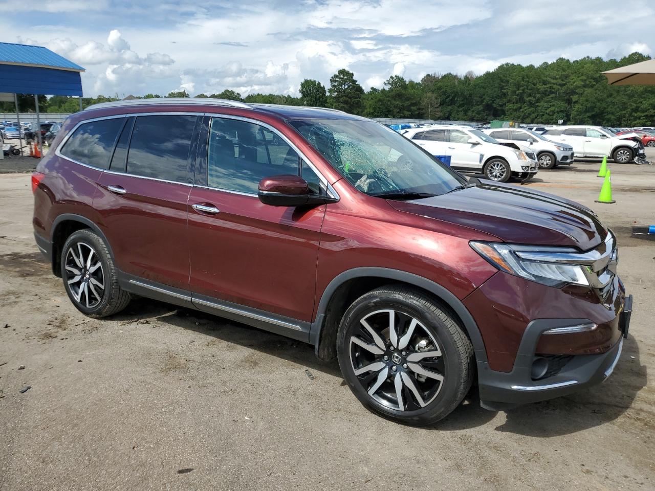 2022 HONDA PILOT TOURING VIN:WP0AA2A8XNS255297