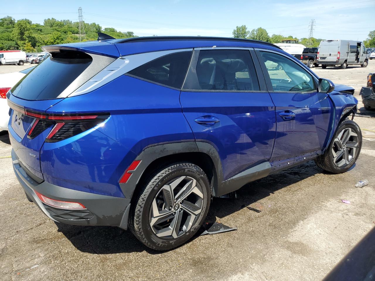 2022 HYUNDAI TUCSON SEL VIN:5NMJCCAE7NH133966