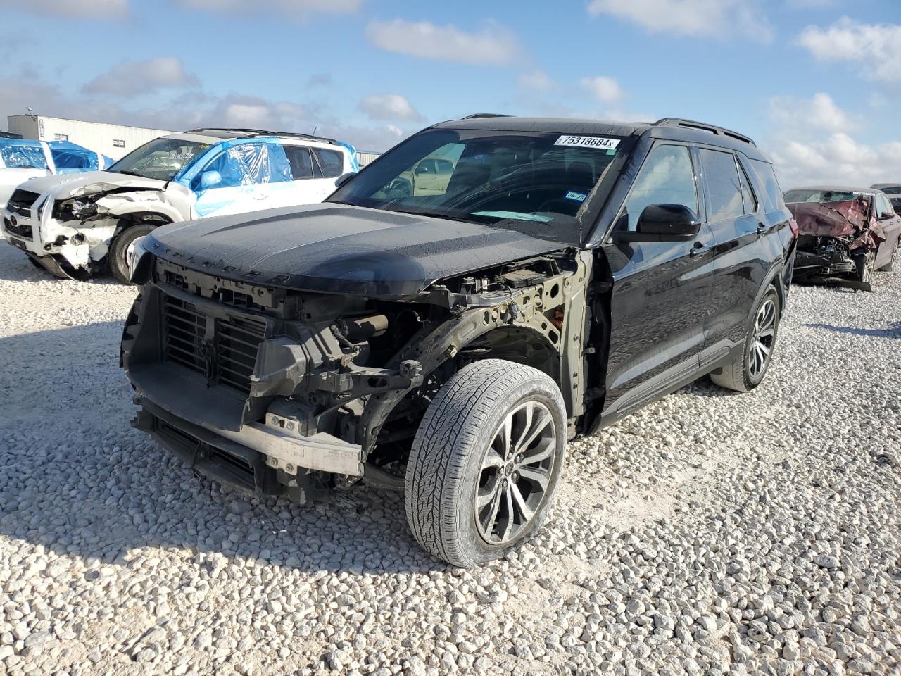 2022 FORD EXPLORER ST-LINE VIN:1FMSK7KH1NGA28334