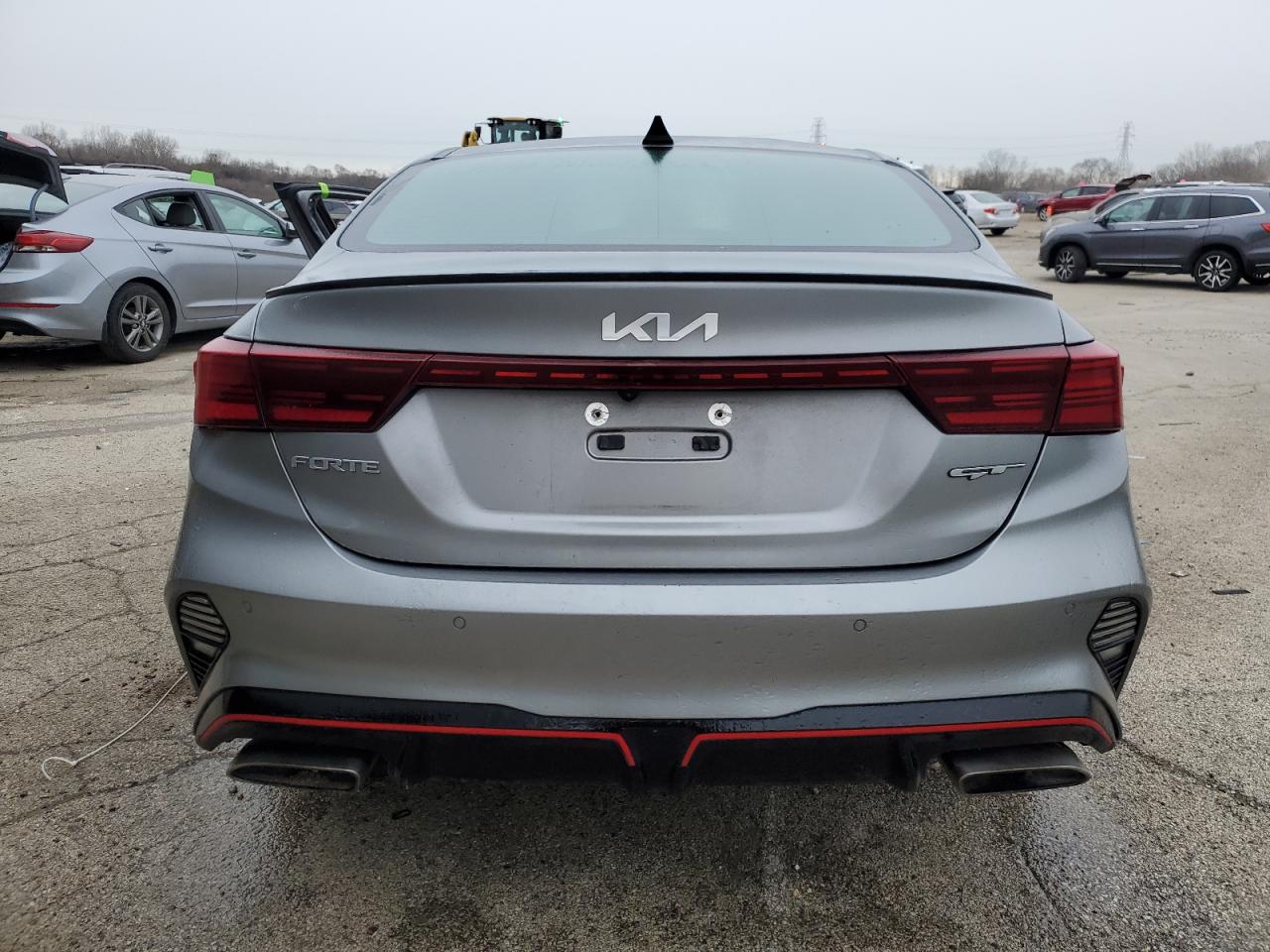 2022 KIA FORTE GT VIN:3KPF44AC1NE485536