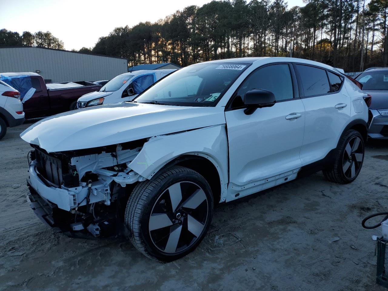 2023 VOLVO C40 RECHARGE ULTIMATE VIN:YV4ED3GM8P2061144