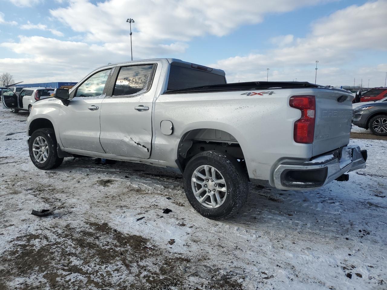 2022 CHEVROLET SILVERADO K1500 LT-L VIN:3GCPDKEK8NG562773