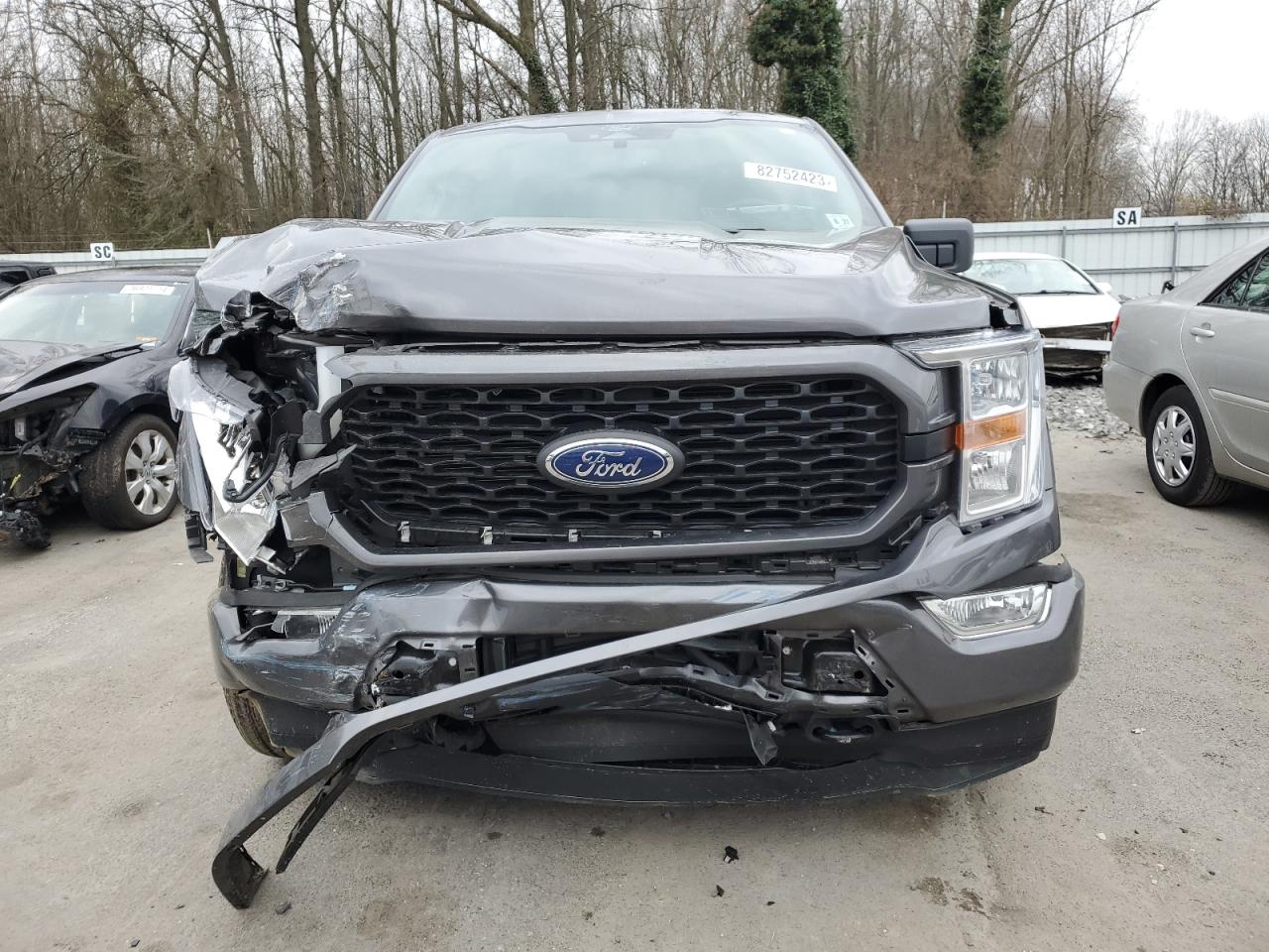 2022 FORD F150 SUPERCREW VIN:1FTEW1EP7NKE47808