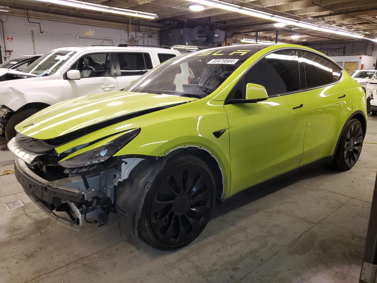 2022 TESLA MODEL Y  VIN:7SAYGDEF2NF342497