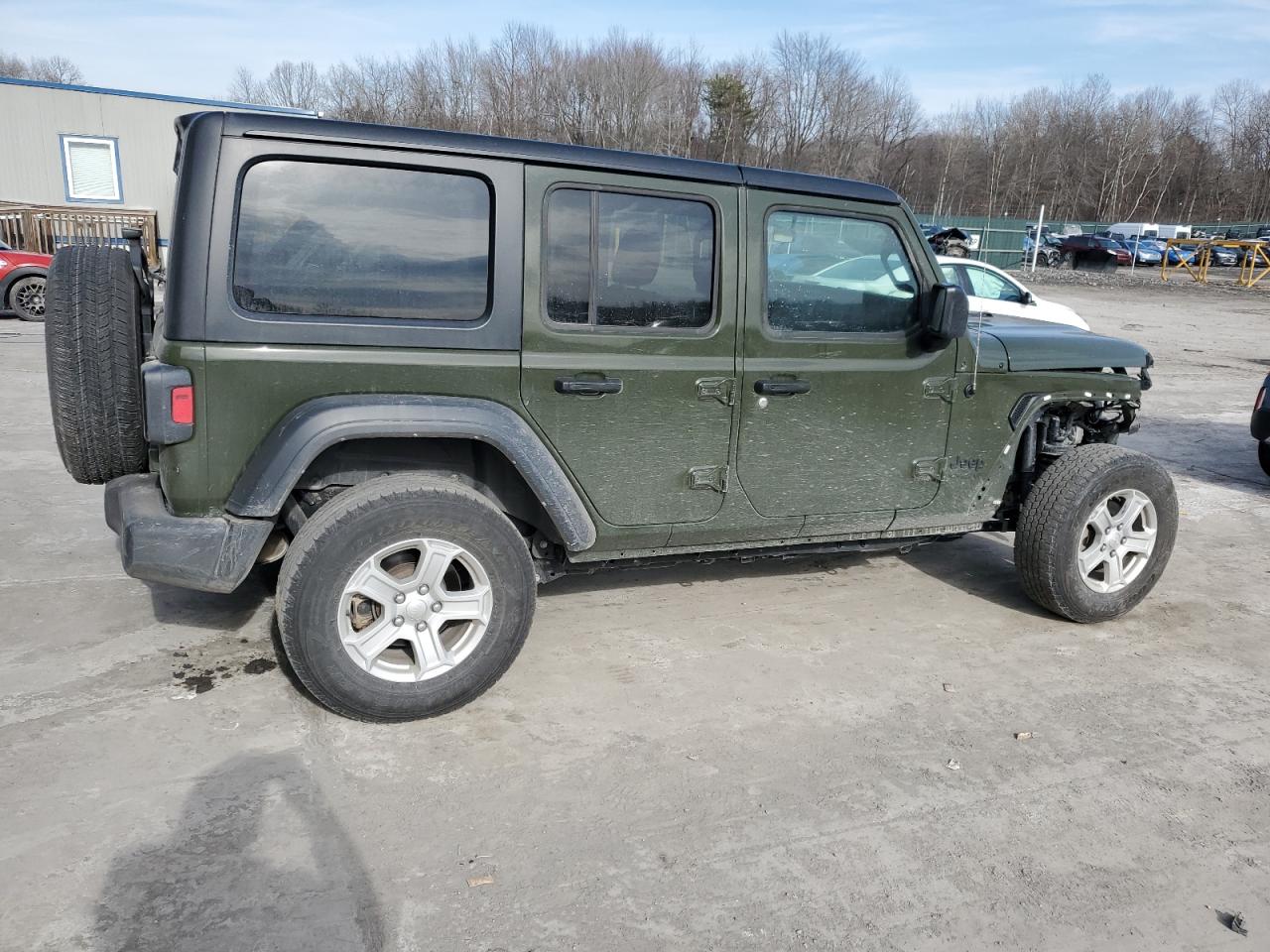 2022 JEEP WRANGLER UNLIMITED SPORT VIN:1C4HJXDG2NW151250