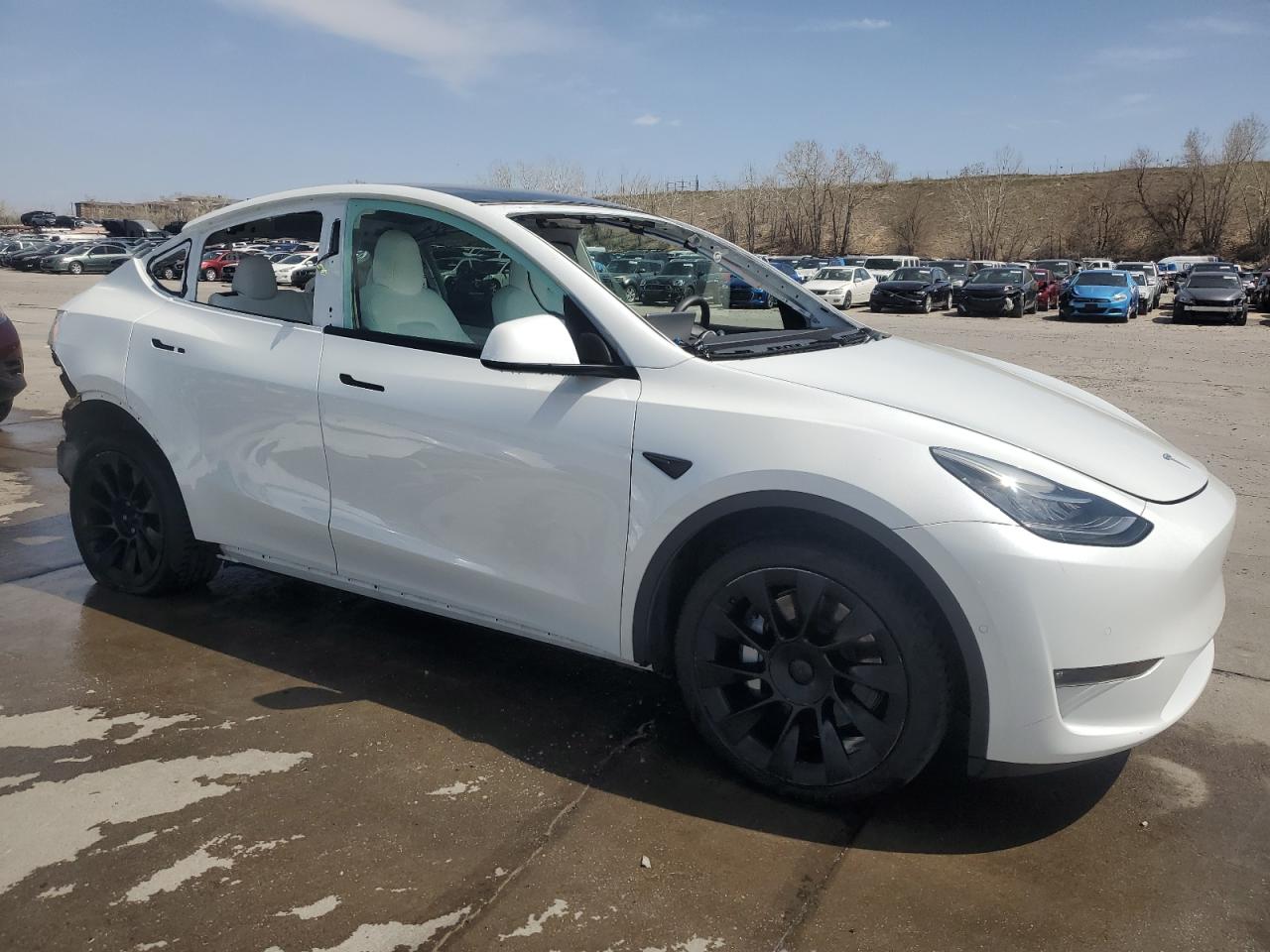 2022 TESLA MODEL Y  VIN:7SAYGDEE0NF436885
