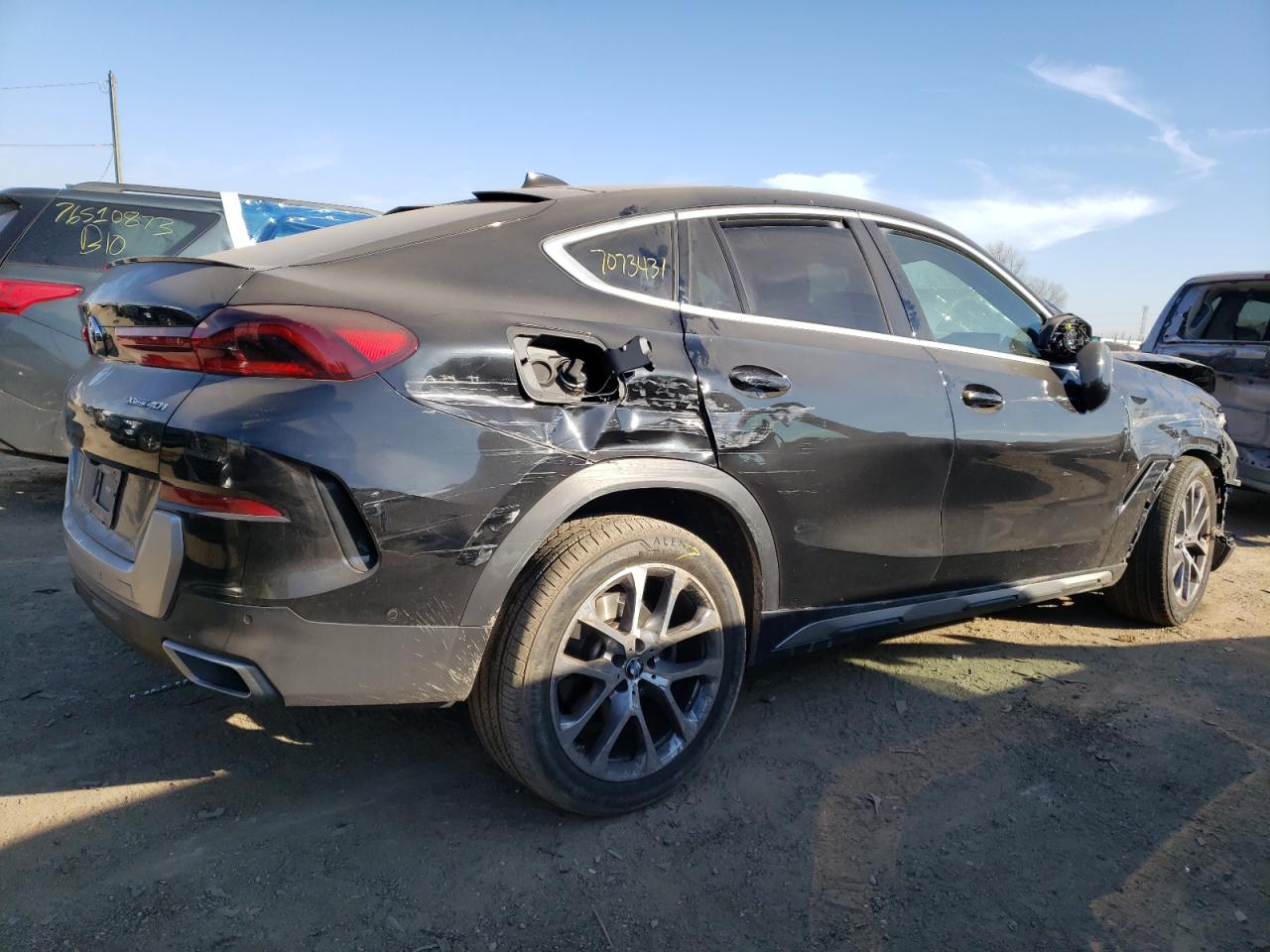 2022 BMW X6 XDRIVE40I VIN:5UXCY6C01N9M60922