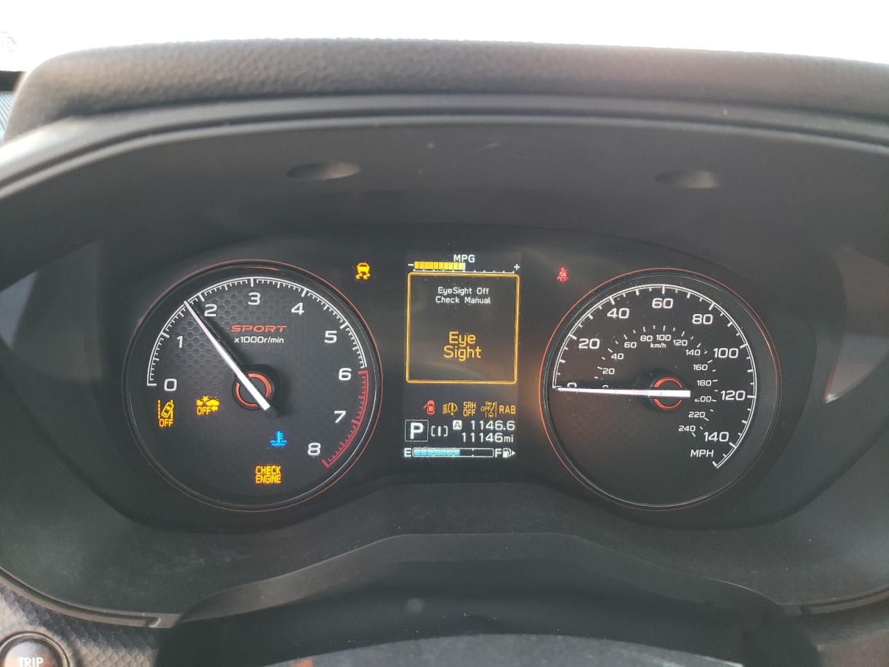 2023 SUBARU FORESTER SPORT VIN:JF2SKAJC4PH510074