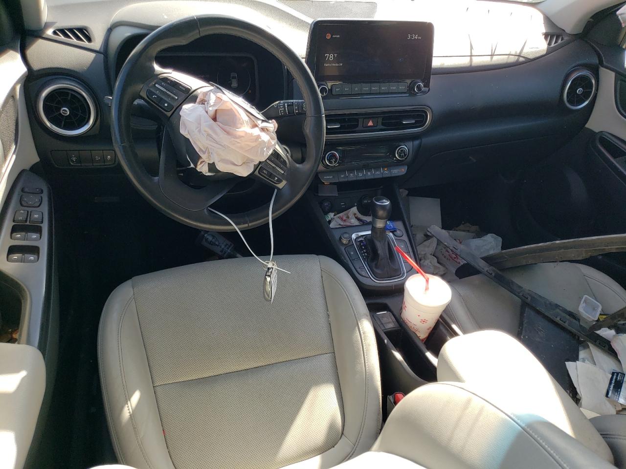 2022 HYUNDAI KONA LIMITED VIN:KM8K5CA31NU799335