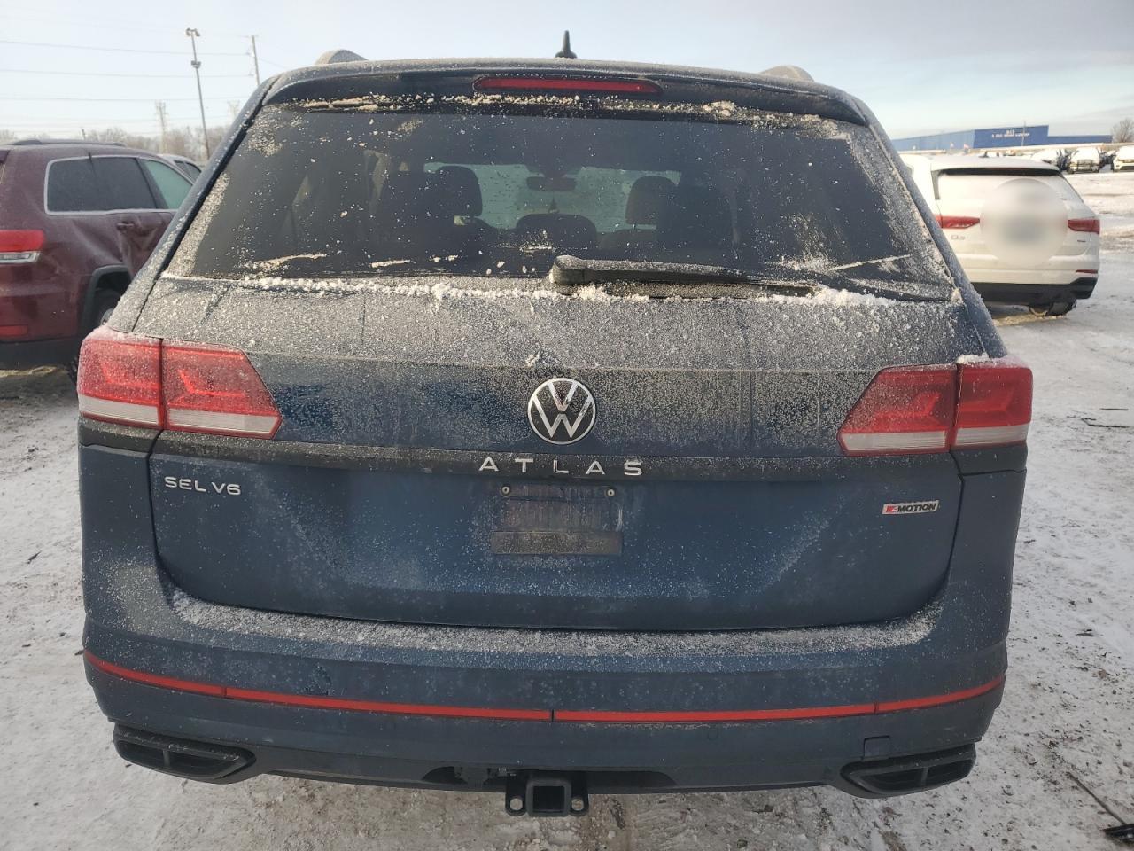 2022 VOLKSWAGEN ATLAS SEL R-LINE VIN:1V2SR2CA9NC560604