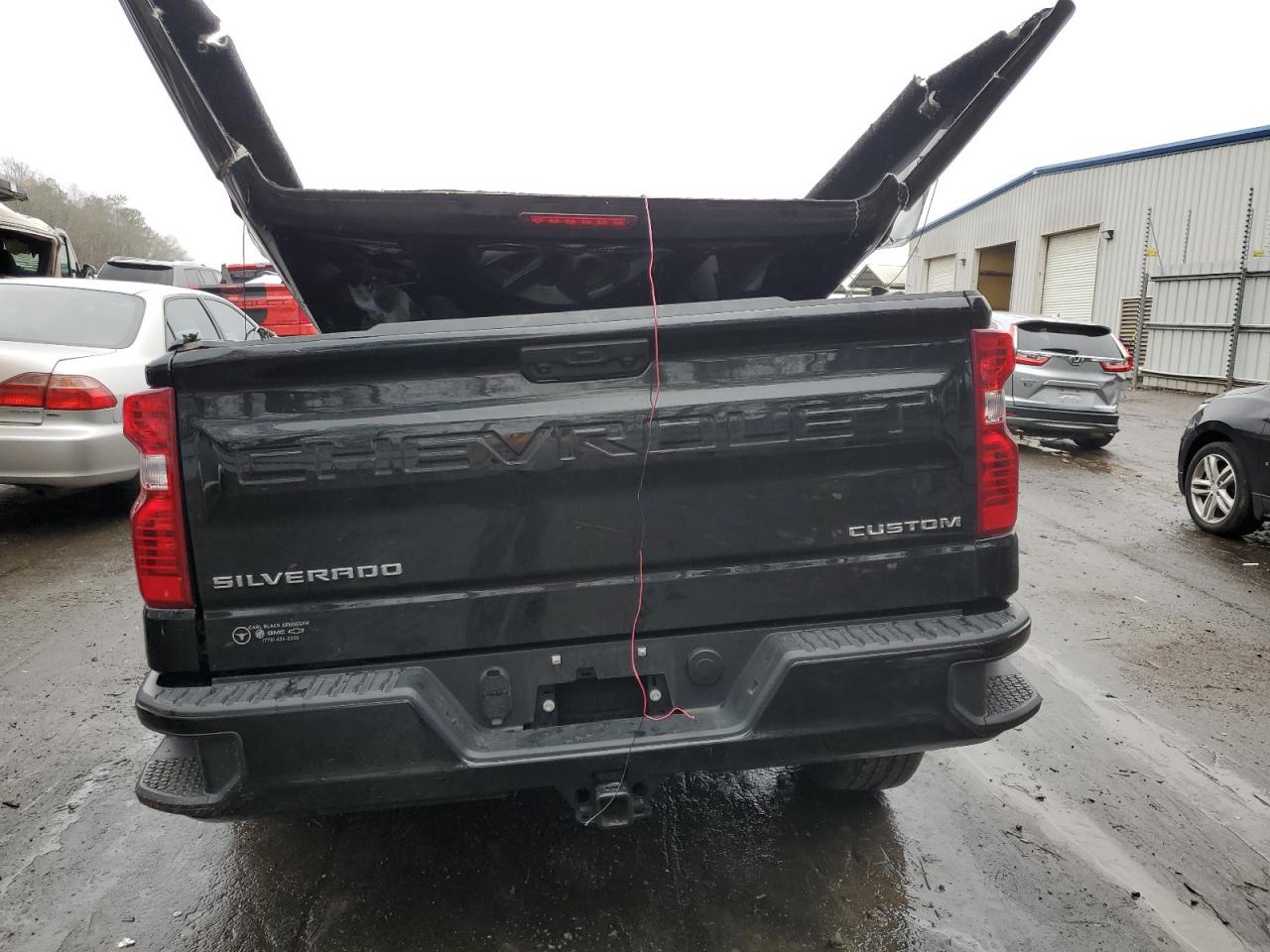 2022 CHEVROLET SILVERADO C1500 CUSTOM VIN:3GCPABEK5NG605426