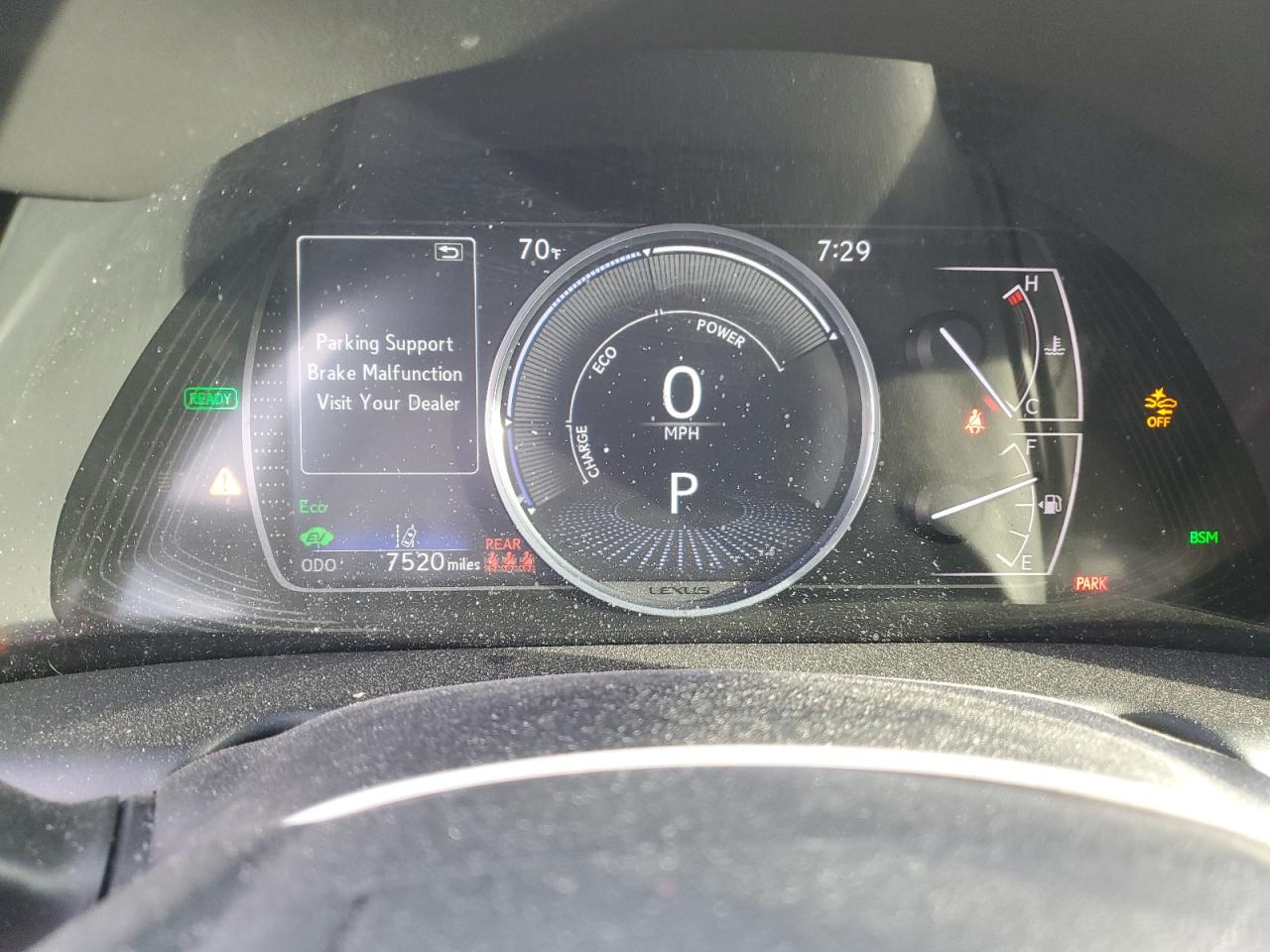 2022 LEXUS ES 300H BASE VIN:58AEA1C17NU021512