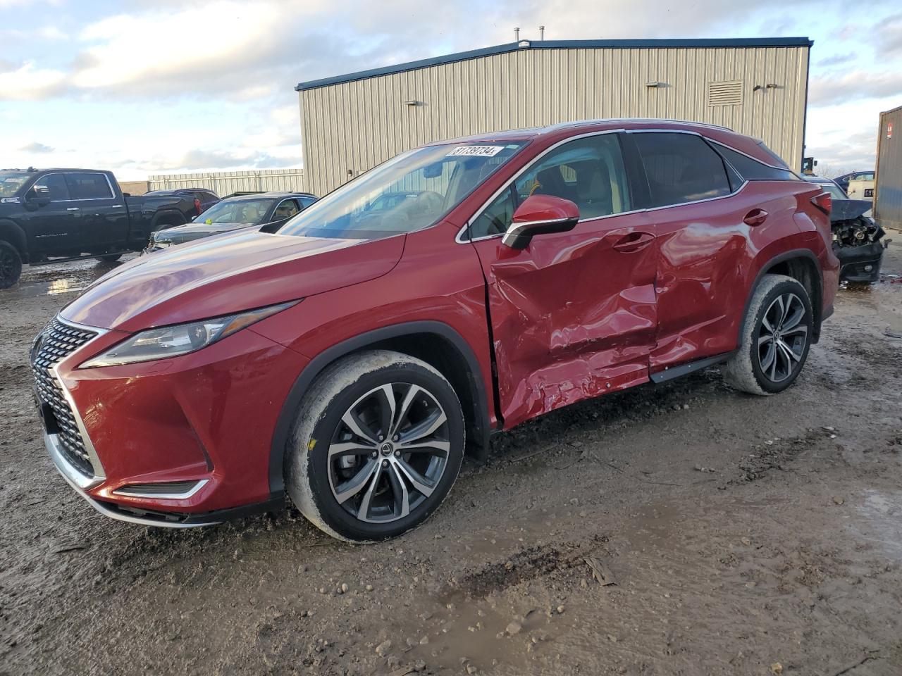 2022 LEXUS RX 350 VIN:2T2HZMDA1NC322383