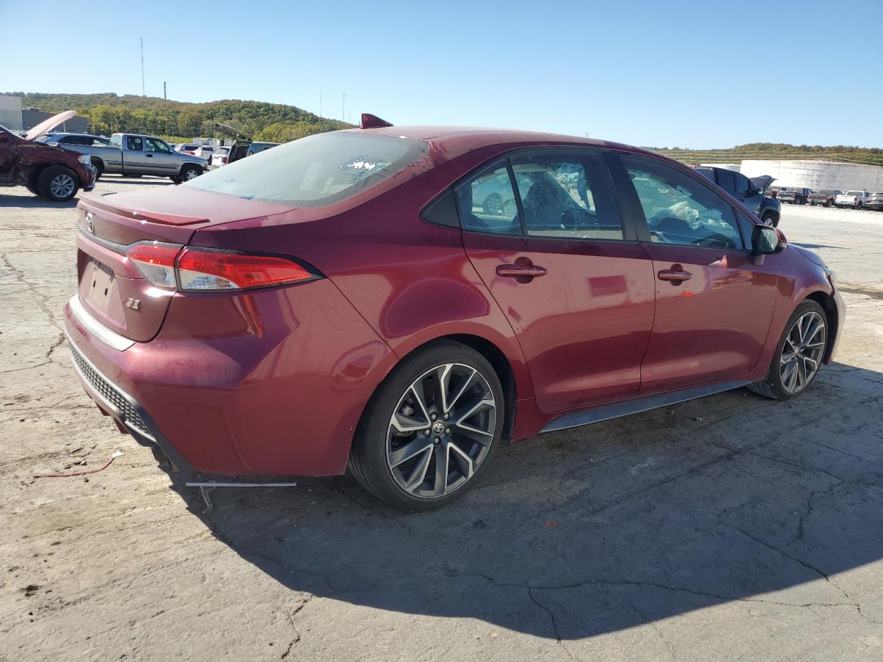 2022 TOYOTA COROLLA SE VIN:5YFS4MCE1NP103405
