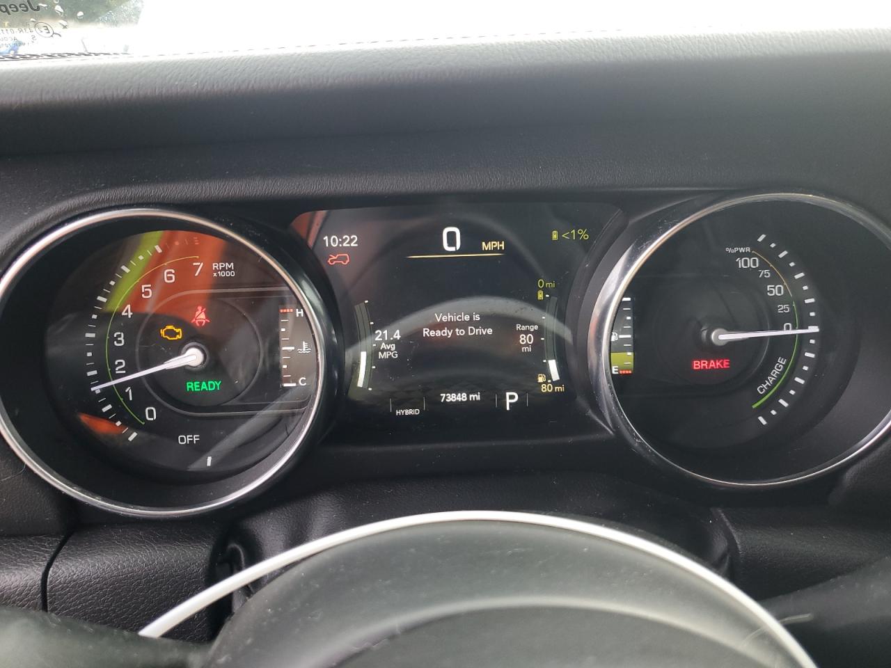 2022 JEEP WRANGLER UNLIMITED SAHARA 4XE VIN:1C4JJXP63NW149219