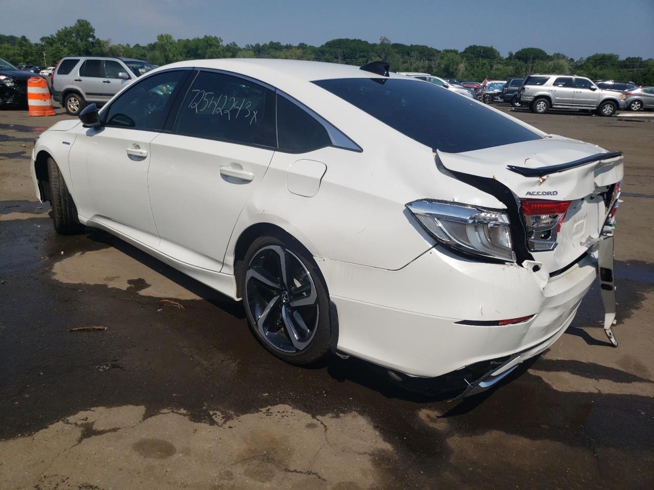 2022 HONDA ACCORD HYBRID SPORT VIN:1HGCV3F28NA034506