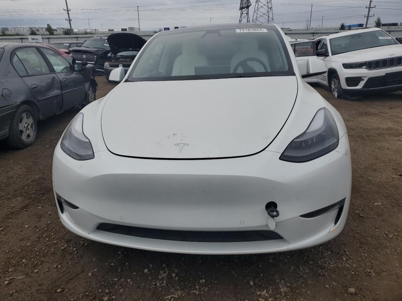 2022 TESLA MODEL Y  VIN:7SAYGDEFXNF375585