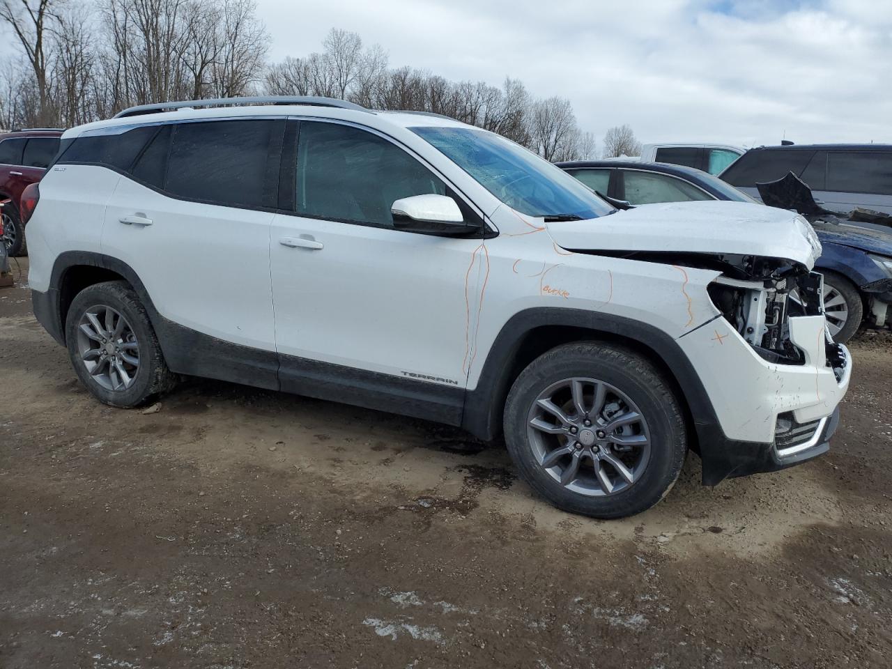 2022 GMC TERRAIN SLT VIN:3GKALVEV6NL158726