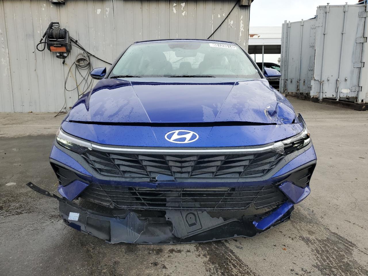 2024 HYUNDAI ELANTRA SEL VIN:KMHLM4DG1RU694697