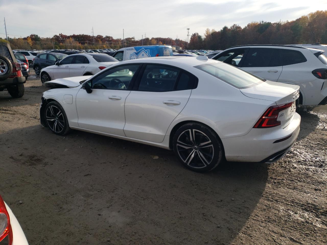 2022 VOLVO S60 T8 RECHARGE R-DESIGN VIN:7JRBR0FM5NG173957