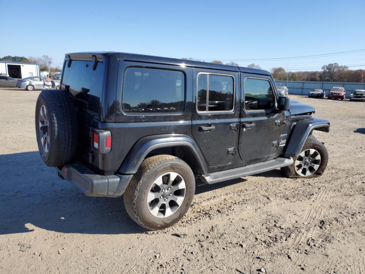 2022 JEEP WRANGLER UNLIMITED SAHARA VIN:1C4HJXEM6NW254949