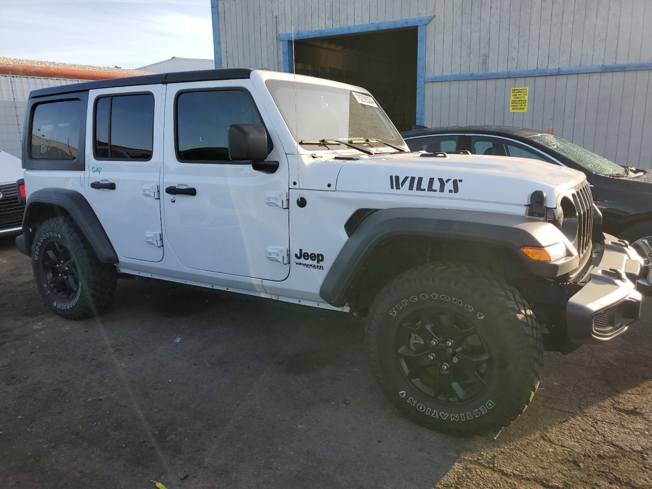 2022 JEEP WRANGLER UNLIMITED SPORT VIN:1C4HJXDG2NW139230