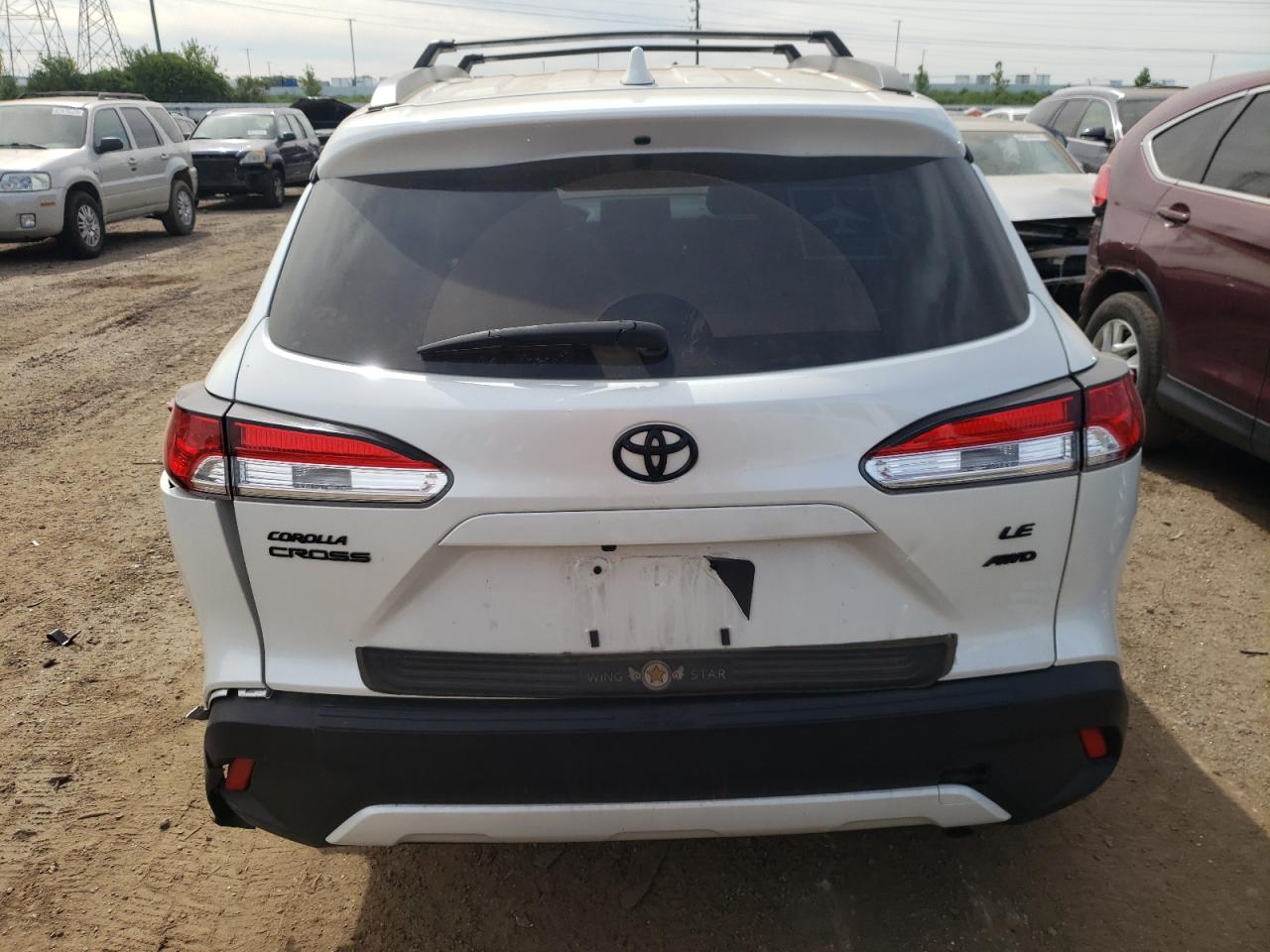 2022 TOYOTA COROLLA CROSS LE VIN:7MUBAABG9NV021056