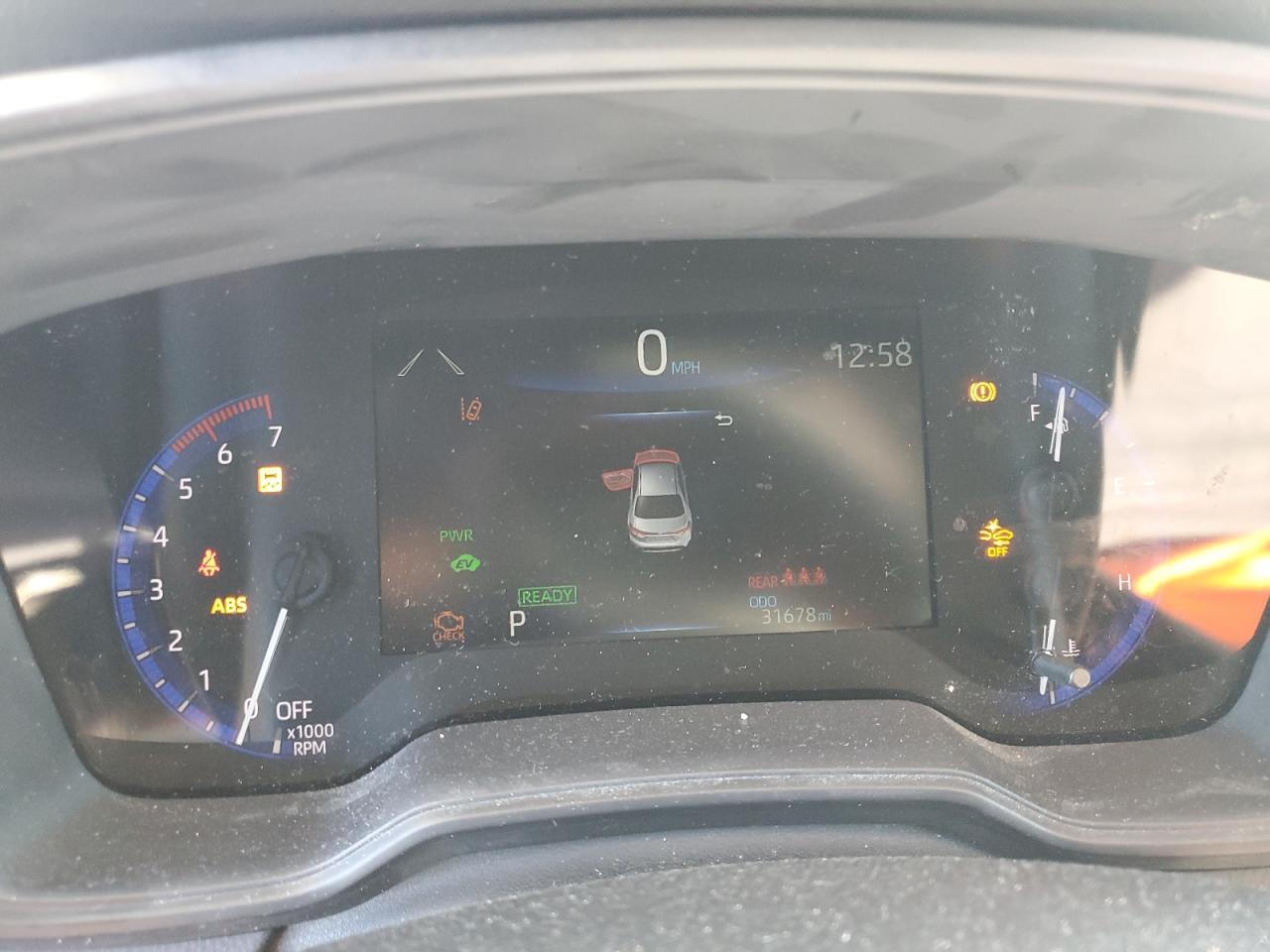 2022 TOYOTA COROLLA LE VIN:JTDEAMDE2NJ047158