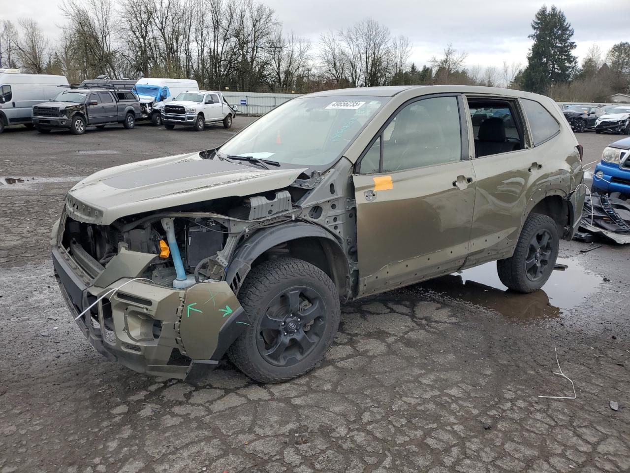 2022 SUBARU FORESTER WILDERNESS VIN:JF2SKAMC4NH418231