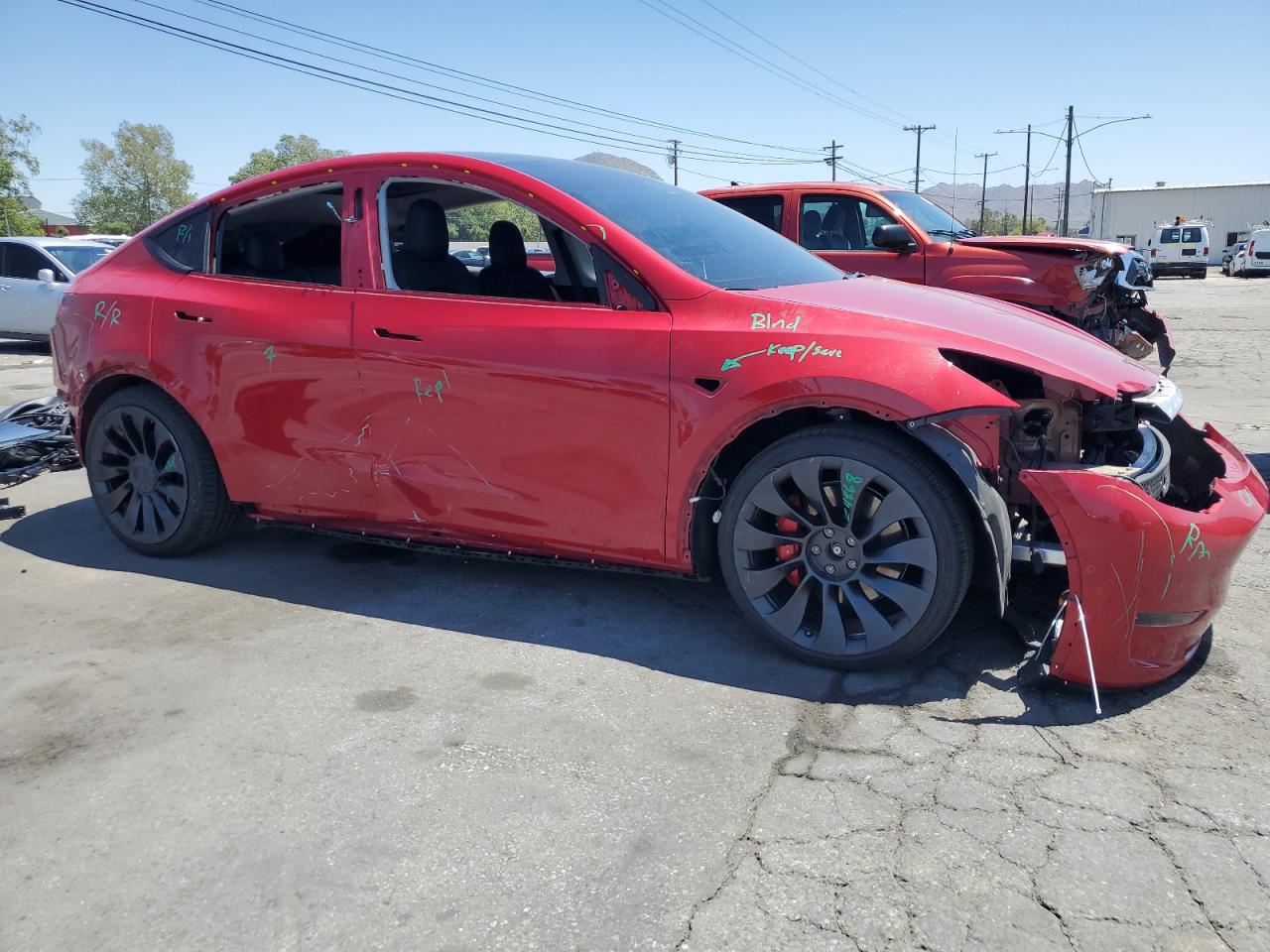 2022 TESLA MODEL Y  VIN:7SAYGDEFXNF354932