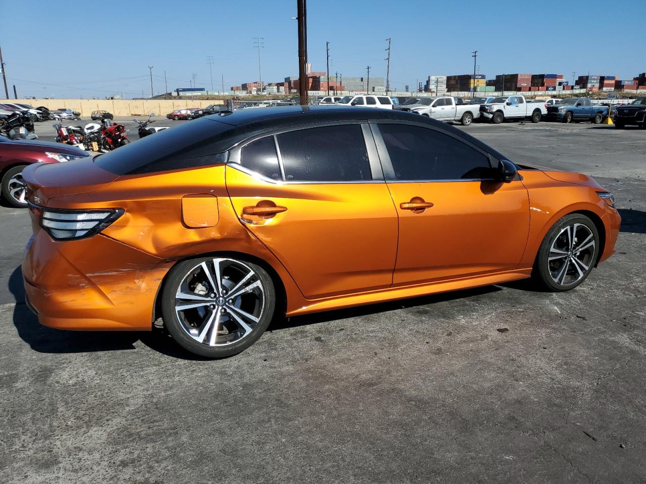 2022 NISSAN SENTRA SR VIN:3N1AB8DV4NY235441