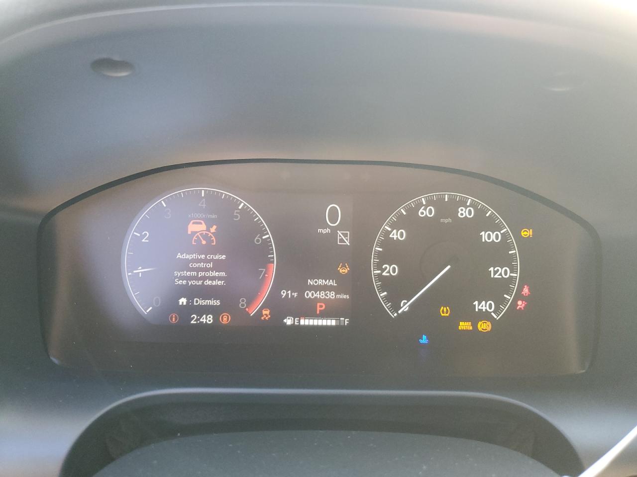 2024 HONDA HR-V SPORT VIN:3CZRZ1H58RM737275