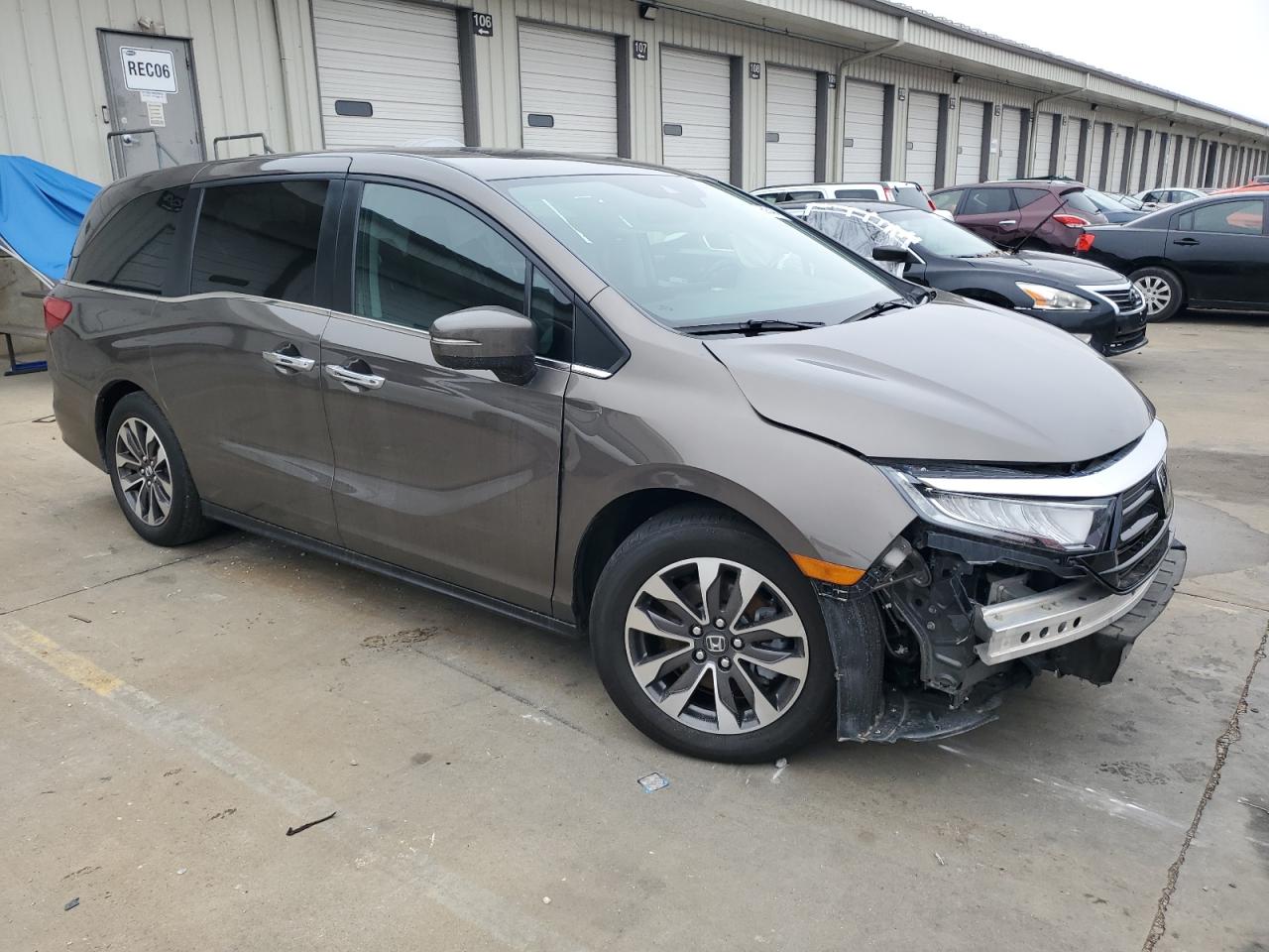2022 HONDA ODYSSEY EXL VIN:5FNRL6H73NB033828
