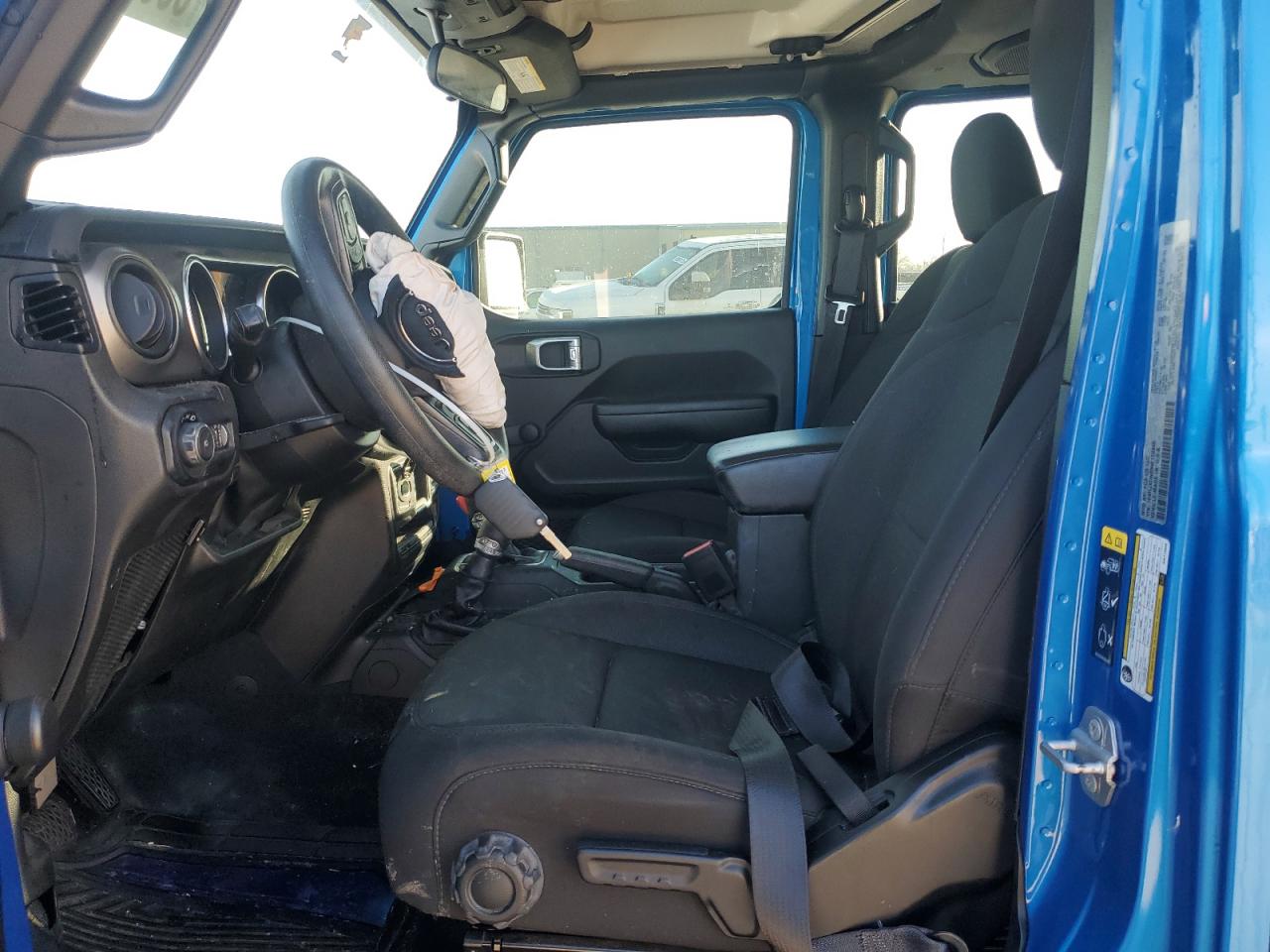2022 JEEP WRANGLER UNLIMITED SPORT VIN:1C4HJXDN8NW173946