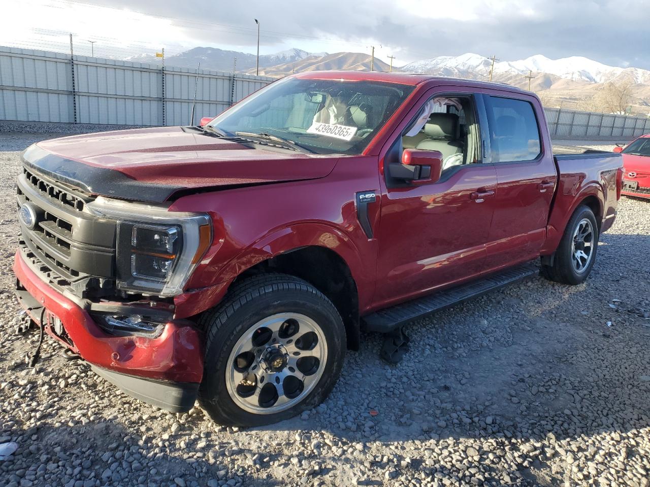 2022 FORD F150 SUPERCREW VIN:1FTFW1E85NFC29713