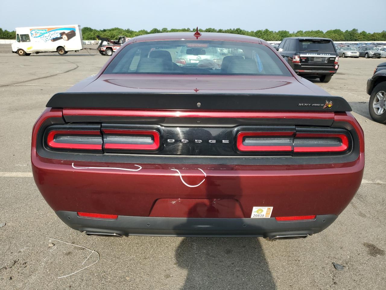 2022 DODGE CHALLENGER R/T SCAT PACK VIN:WP0AA2A8XNS255297