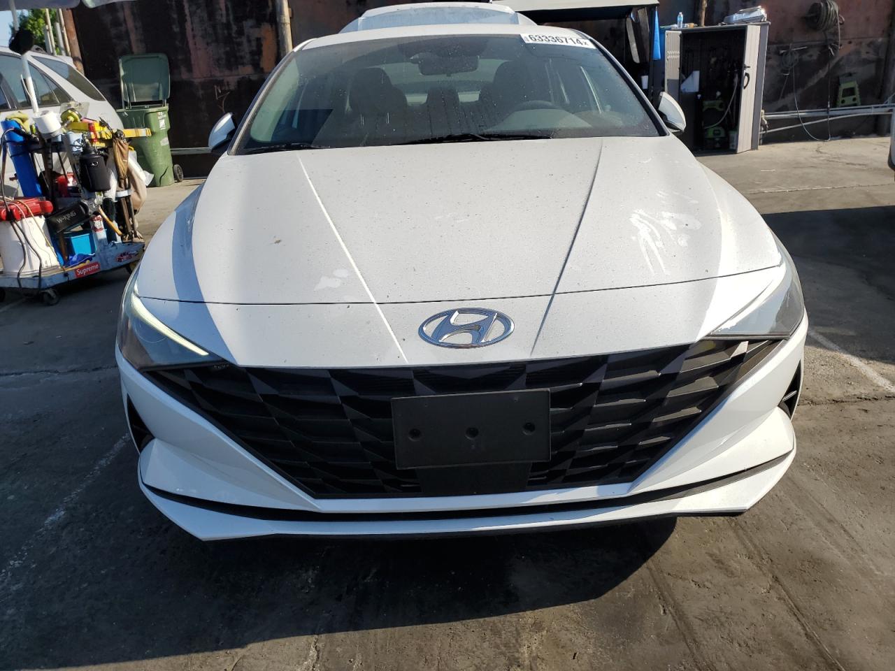 2022 HYUNDAI ELANTRA SEL VIN:5NPLS4AG2NH074136